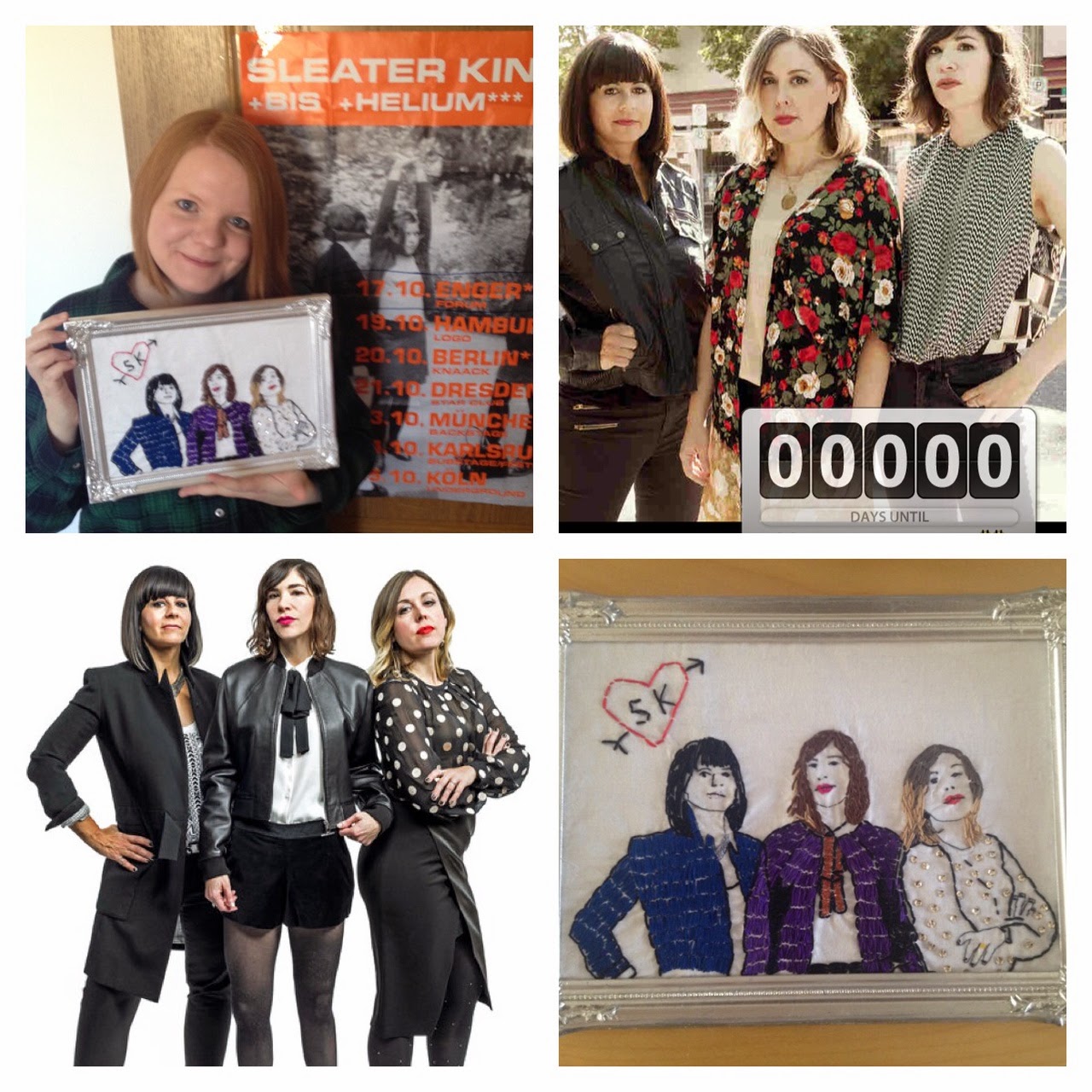 Sleater-Kinney-Collage