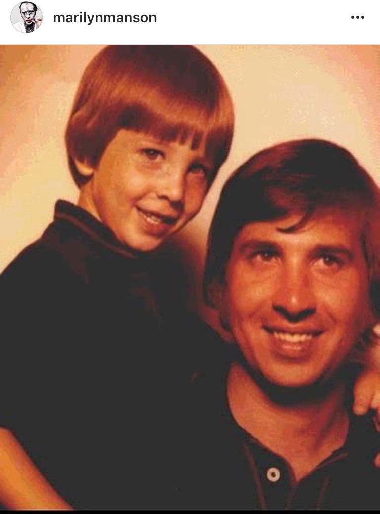 Marilyn Mason, dad, boy, death