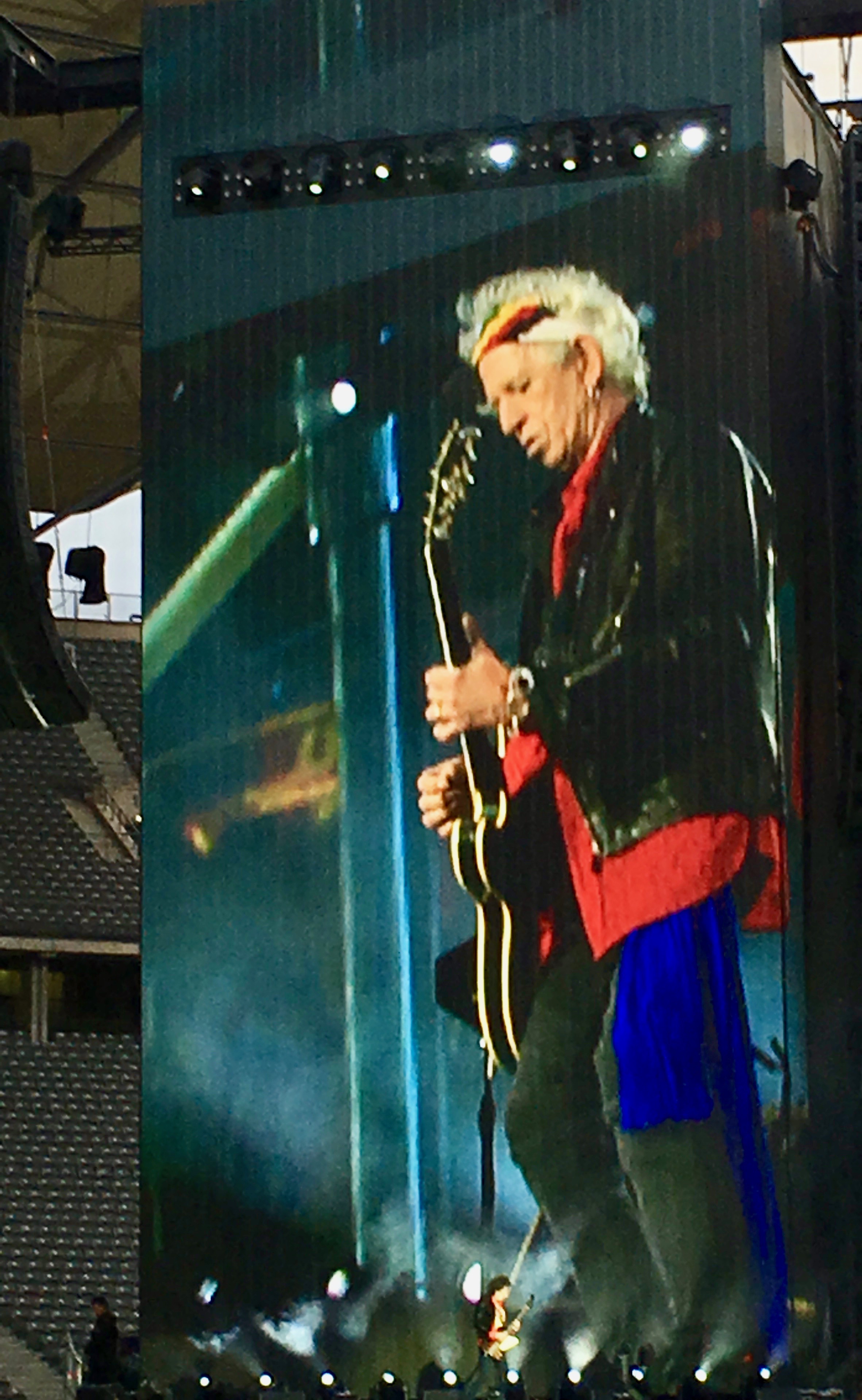 Keith Richards und Ronnie Wood beim Konzert in Berlin 2018